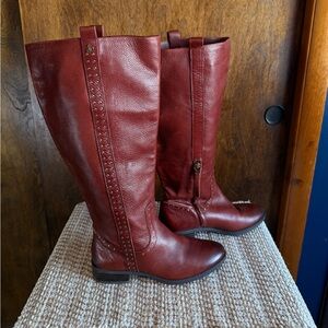 Sam Edelman Red wide calf Boots